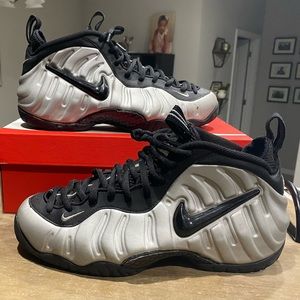 Nike Air Foamposite Pro Metallic Silver